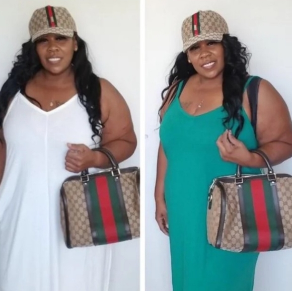 Spaghetti Strap Maxi Dress w/ Pockets - Picture 2 of 2